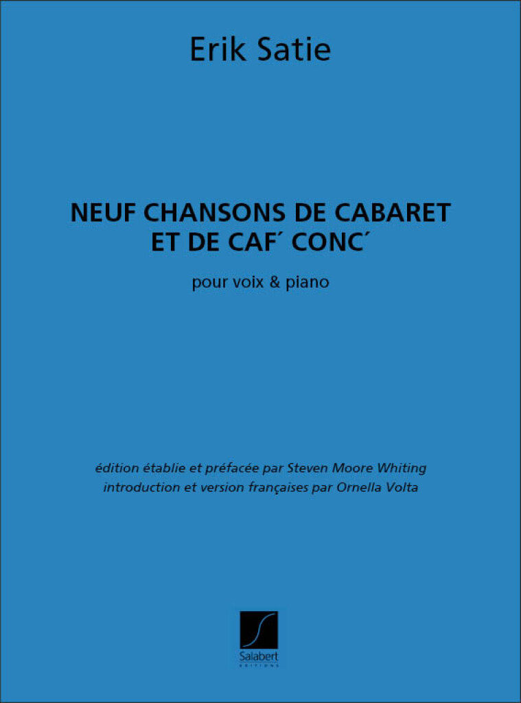 Neuf Chansons De Cabaret Et De Caf' Conc'